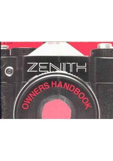 Zenith 12 manual. Camera Instructions.